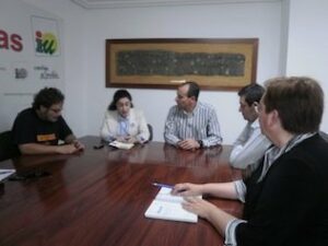 El Instituto de Estudios Campogibraltareños e IU confirman su sintonía en el trabajo
