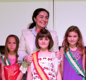 Laura Santamaría, reina infantil de la Feria de Algeciras 2011