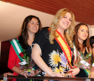 Valle Quintanilla Cañas, elegida Reina de la Feria Real de Algeciras 2011