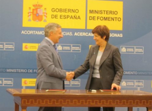 Blanco y Cruz firman un convenio para impulsar cinco terminales logísticas intermodales