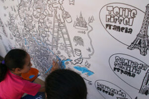 La comarca celebra también el Día de Europa