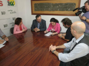 Nieto y el candidato a Rector de la UCA intercambian impresiones sobre el futuro universitario