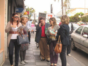 La Caravana Ecológica Andalucista recorre el centro