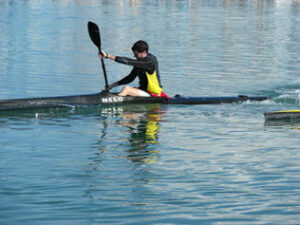 Joaquín Delgado disputa mañana la Copa de España de Piragüismo