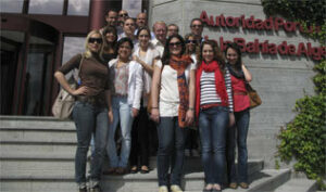 Alumnos de un Master sevillano visitan el Puerto