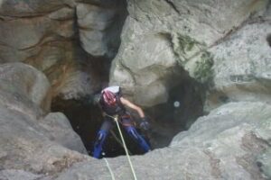 Descenso del barranco Garganta Verde para los amantes del deporte de aventura