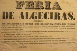 El Museo Municipal escoge como 'pieza del mes' un bando de 1850 sobre la Feria Real