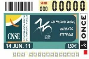 El cupón de la ONCE deja 140.00 euros en la ciudad en el sorteo del martes