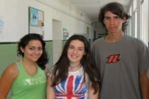 Tres alumnos del IES Kursaal, seleccionados también para los campamentos científicos de verano