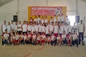 El K-2 del Piragüismo Algeciras, sexto en Aranjuez