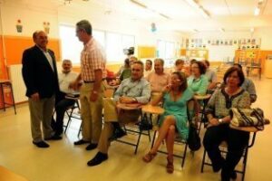 Ramírez se reúne con los directores de los colegios