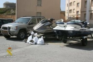 Detenidas este fin de semana en la comarca nueve personas por contrabando de hachís