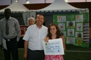 La atleta de Apadis Juani Sánchez consigue el oro a la Deportista del Año en la Gala del Deporte McDonald's