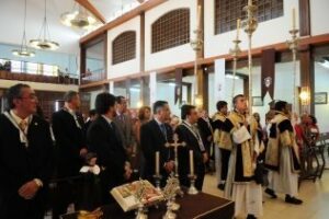 Solemne misa en honor de la Virgen del Carmen, Patrona de los marineros