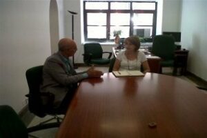 Pilar Pintor conoce las necesidades del Centro Asociado de la UNED