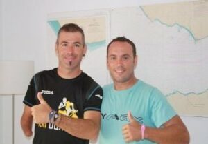 Dos discapacitados cruzan el Estrecho en menos de cinco horas