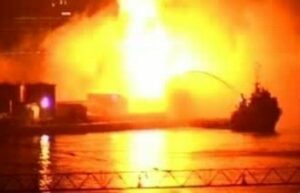 Landaluce pide al Gobierno información sobre el incendio en North Mole