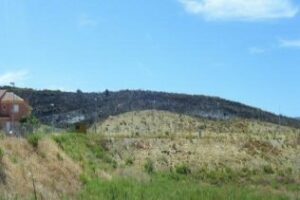El fuego arrasa seis hectáreas de pasto y matorral en Sotorrebolo