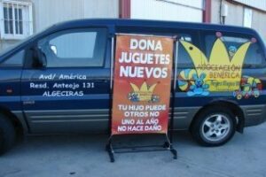 La Asociación Reyes Magos se queda sin furgoneta con la que recoger y repartir los juguetes