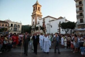 La Virgen de la Palma sale en procesión por Algeciras