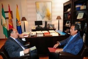 Landaluce y Fernández preparan los detalles del pleno de Constitución de Mancomunidad