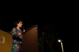 La concejala Juana Cid, pregonera de la velada de Cortijo Vides