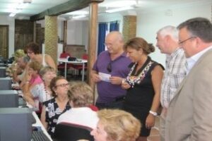 El centro de acceso público a internet de Algeciras cuenta con más de 920 usuarios y registra un centenar de actividades