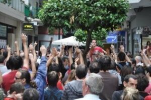 Los indignados del 15-M se preparan para volver a las calles