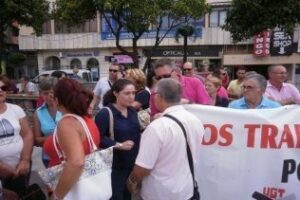 Izquierda Unida muestra su respaldo a los extrabajadores de Metalsa