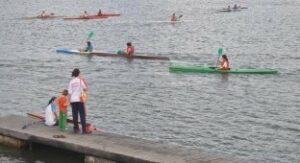 El Piragüismo Algeciras, segundo en la regata Colombina de Huelva