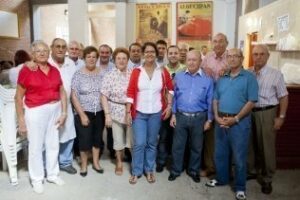 Cid y De Salas comparten la jornada de convivencia de la Peña Bono Las Palomas