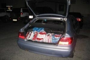 Intervenidas 32.700 cajetillas de tabaco en este mes en La Línea