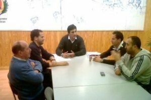 Reunión técnica de los entrenadores del Club Baloncesto Algeciras