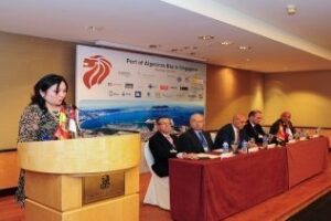 La comunidad portuaria de Algeciras califica de éxito su promoción en Singapur