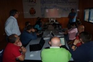 Los entrenadores del BM Ciudad de Algeciras aprenden "scouting"