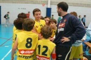 El Minibasket B del CB Algeciras pierde un igualado partido ante Las Canteras
