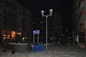 Fotodenuncia: La Verboom, una plaza en penumbra