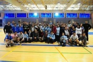 Un centenar de deportistas participa en el campeonato provincial de fútbol sala para discapacitados intelectuales