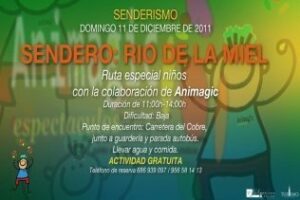 Turismo organiza una nueva actividad de senderismo en el Río de la Miel dirigida a los niños