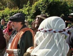 El Belén viviente y Pepe Clavijo , el padre de la criatura"