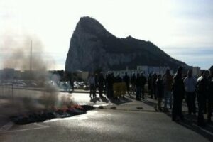 La foto de la semana: Protestas de los trabajadores municipales de La Líneas y Los Barrios