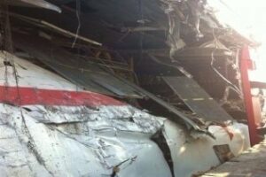 El delegado del Gobierno en Ceuta asegura que el choque de los dos barcos ha quedado en un "gran susto"