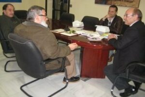 Mancomunidad y el colectivo Giner de los Ríos", de Ronda, estudian un convenio de colaboración