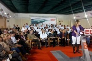 Rosario Espejo mantiene una reunión de trabajo con Chacón de cara al Federal del PSOE