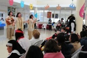 El Centro de Discapacitados de ASANSULL también está de Carnaval