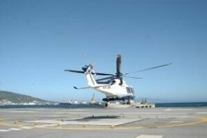 El Helipuerto de Algeciras registra en febrero más de 2.260 pasajeros y casi 230 operaciones