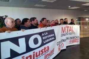 Los delegados sindicales del metal exigirán su convenio ante la FECG
