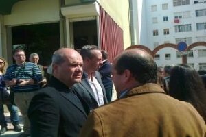 Chaves, protagonista de un mitin en Algeciras