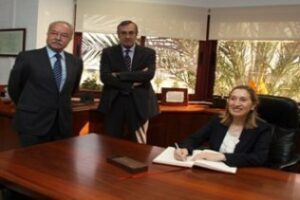 La Ministra de Fomento visita el puerto de Bahía de Algeciras