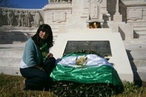 El PA reivindica la bandera andaluza en el Monumento de La Pepa en Cádiz